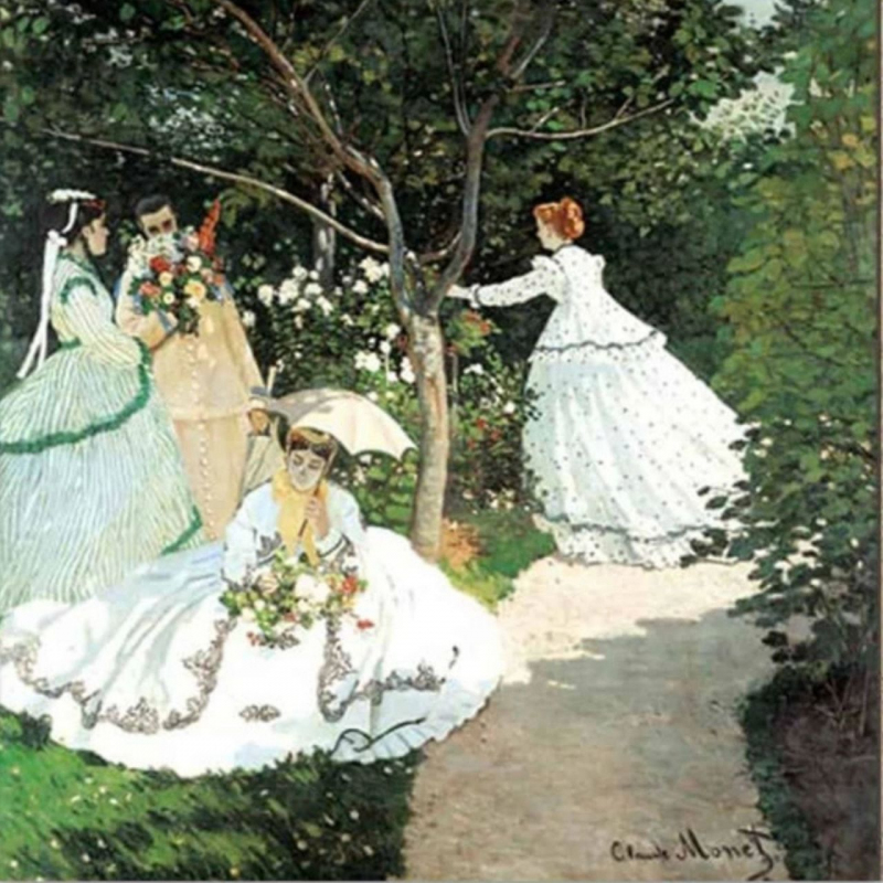 shop Claude Monet, Women in the Garden