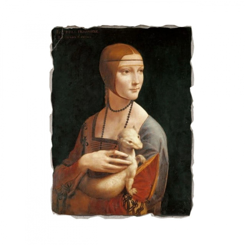 shop Leonardo Da Vinci, The Lady with an Ermine (fresco)