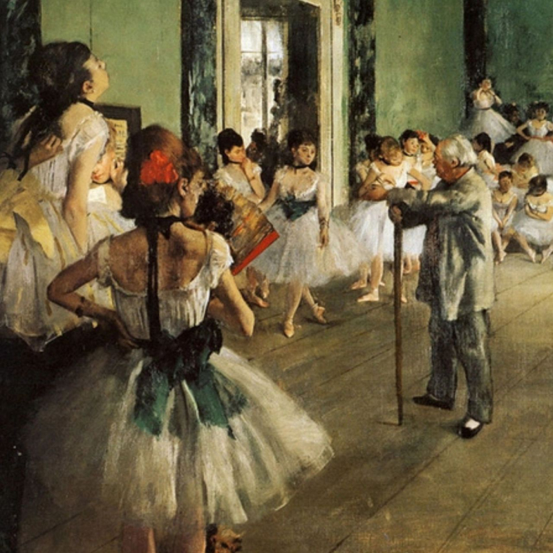 shop Edgar Degas, The School of Dance