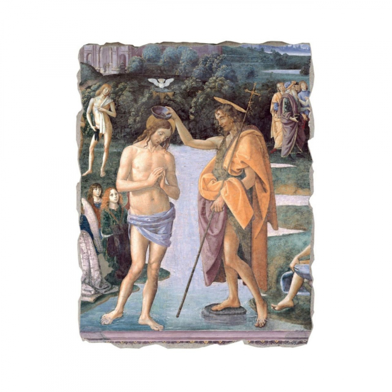 shop Pietro Perugino, Baptism of Christ (fresco)