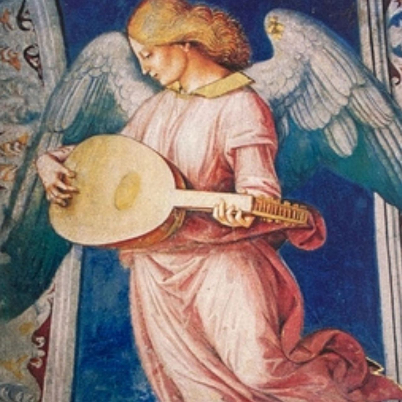shop Luca Signorelli, Musician Angel (fresco, option 2)