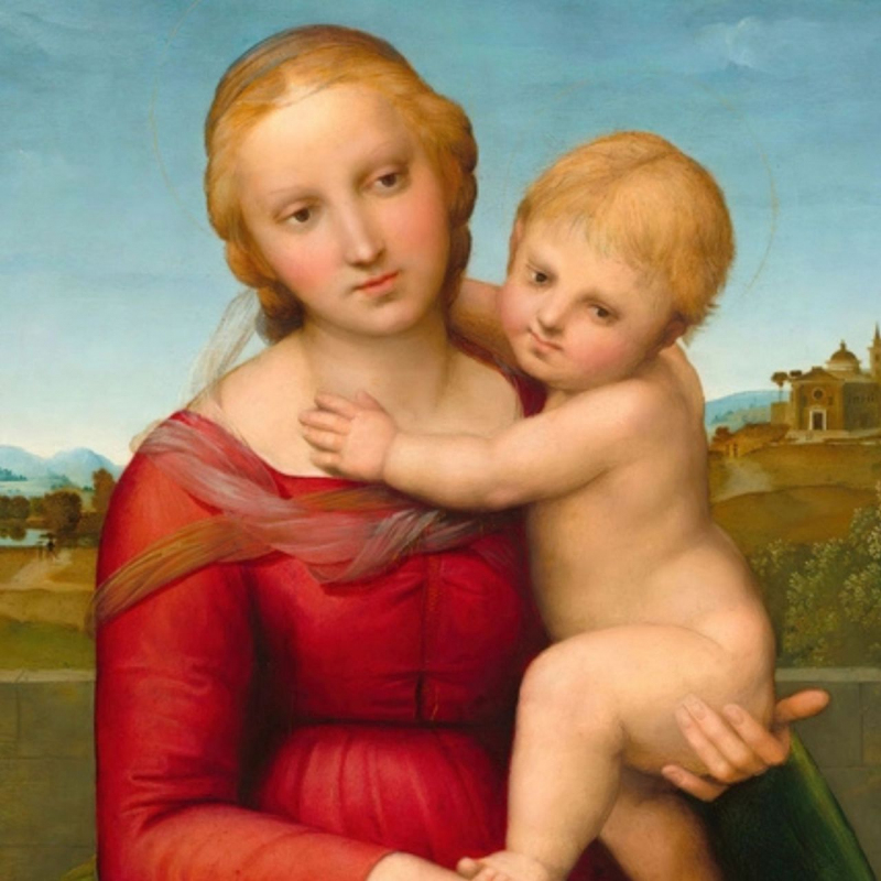 shop Raphael Sanzio, Cowper Madonna (fresco)