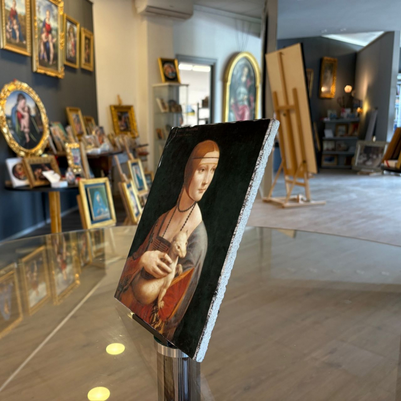 shop Leonardo Da Vinci, The Lady with an Ermine (fresco)